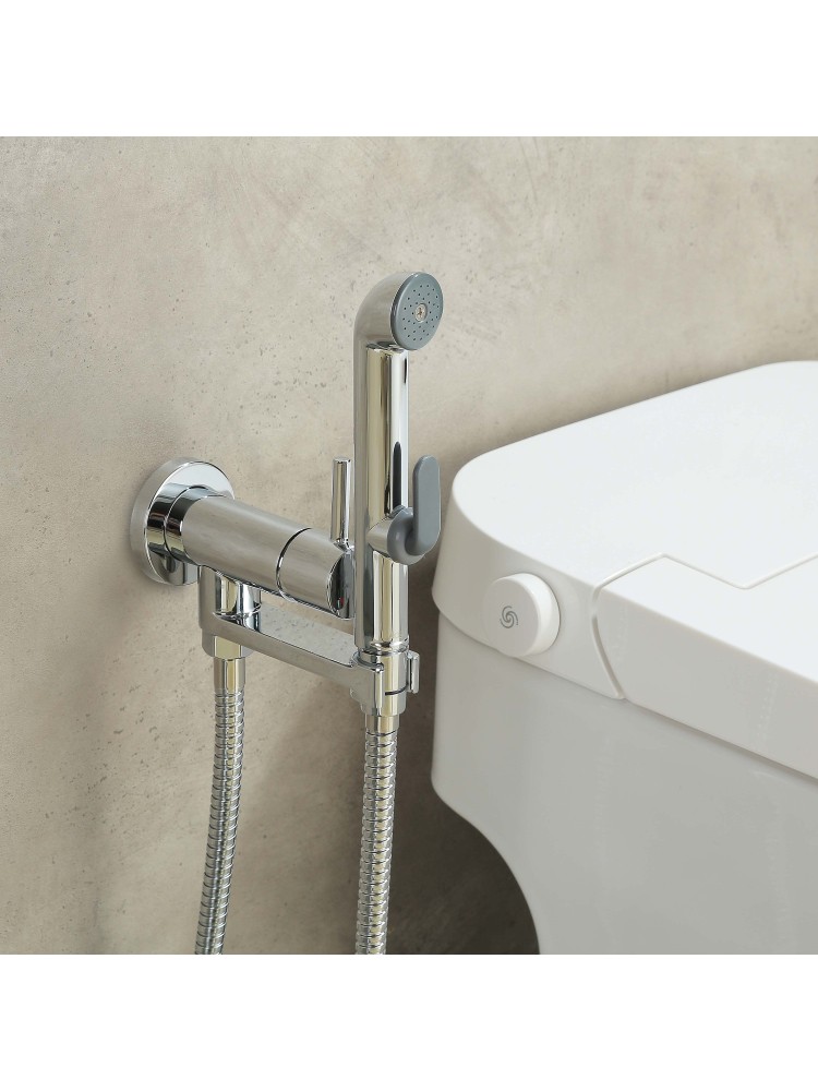 Комплект для гигиенического душа Aquanet Ника встроенный хром AQ1819CR