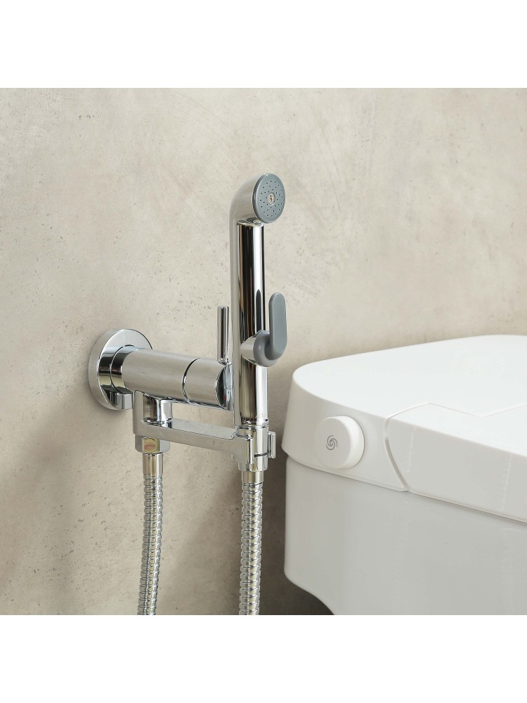 Комплект для гигиенического душа Aquanet Ника встроенный хром AQ1819CR