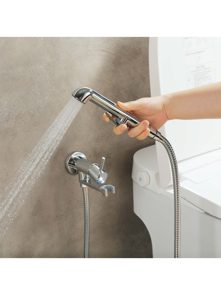 Комплект для гигиенического душа Aquanet Ника встроенный хром AQ1819CR