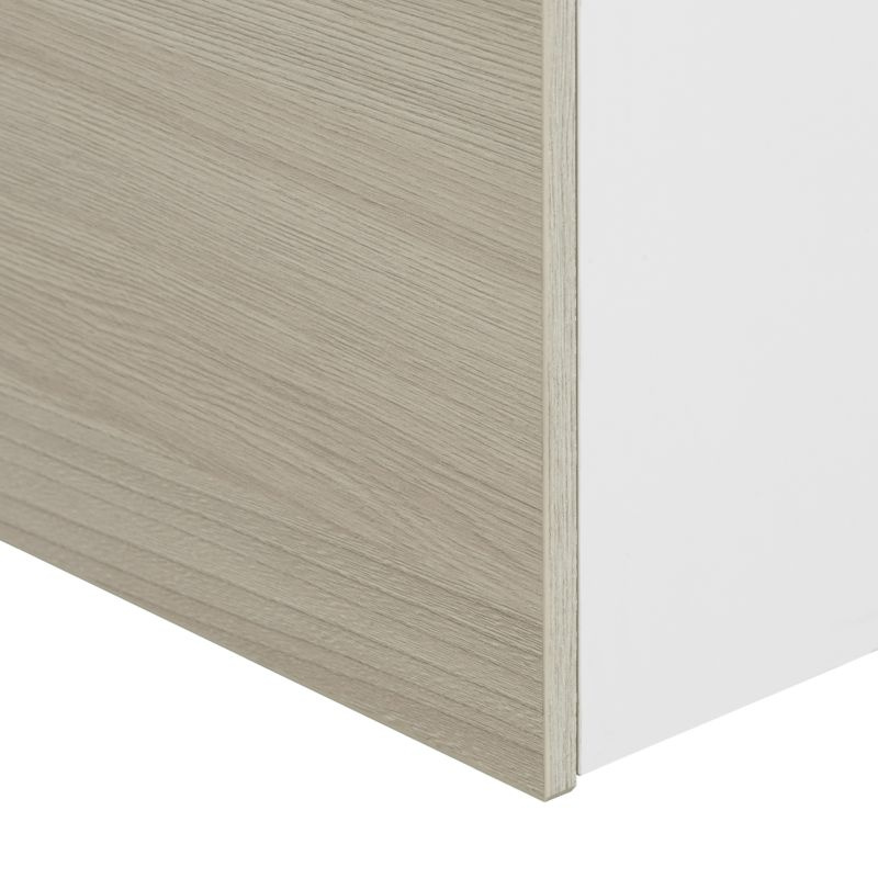 Комплект мебели для ванной Aquaton Асти 55 Белый/Ясень шимо с раковиной Адриана 55 1A2631K0AXD70