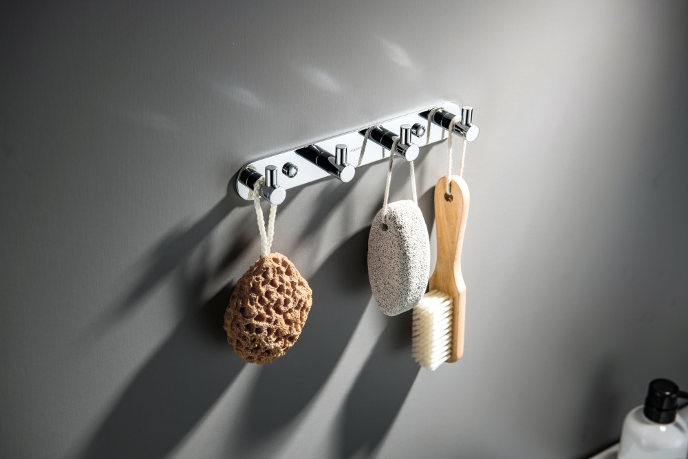 Планка с 4 крючками Aquanet Europa хром AQ4123CR