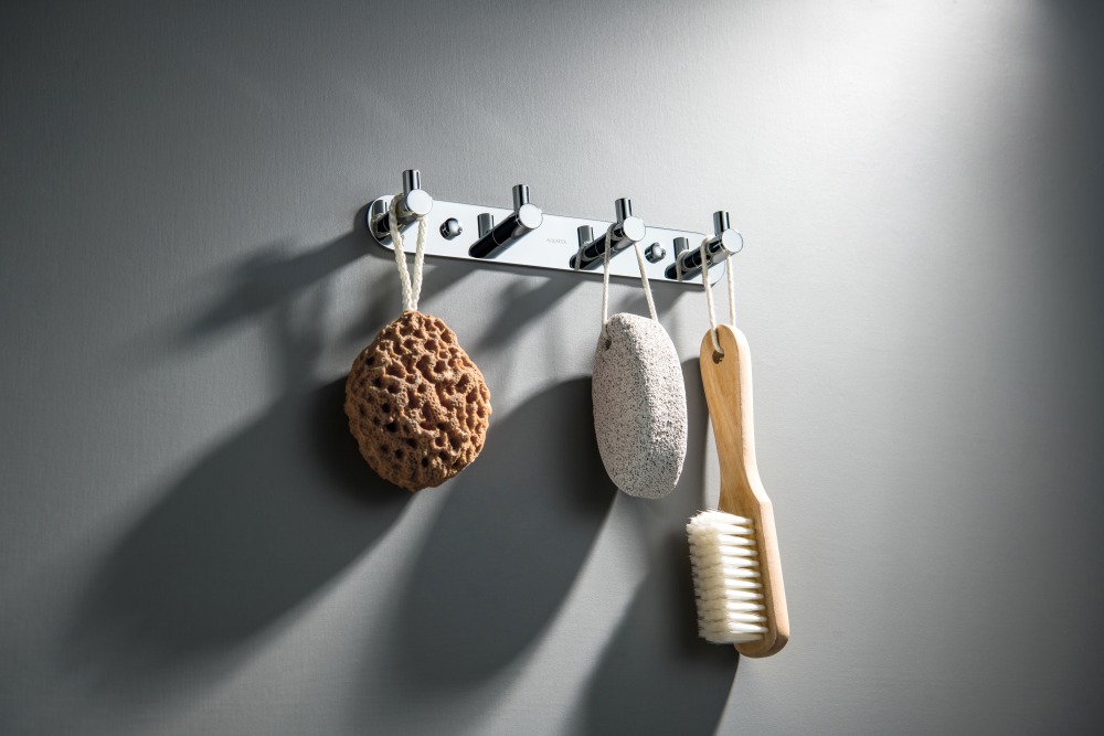 Планка с 4 крючками Aquanet Europa хром AQ4123CR