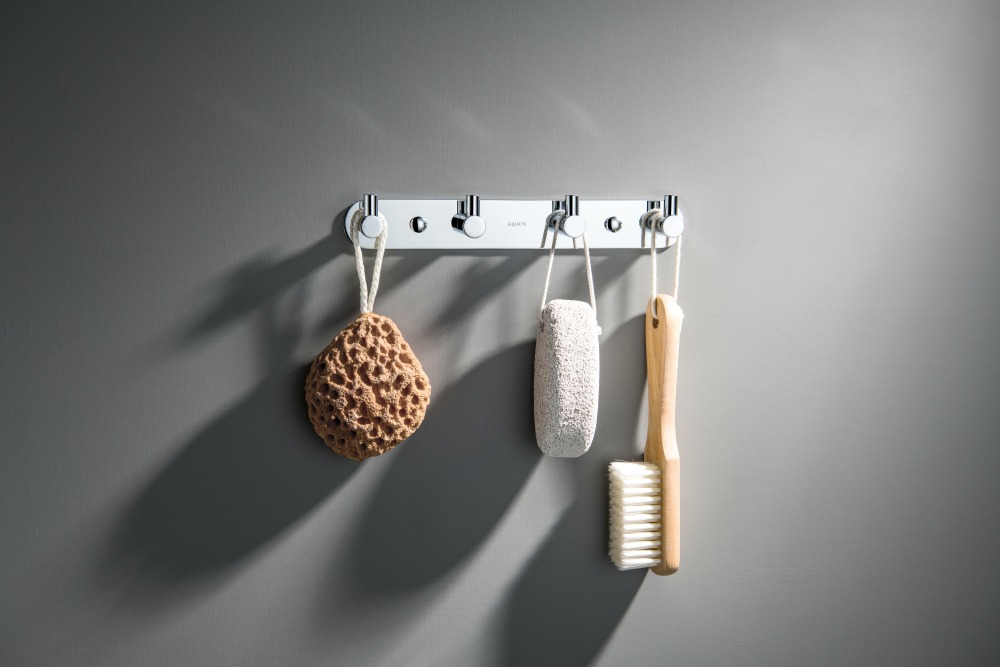 Планка с 4 крючками Aquanet Europa хром AQ4123CR