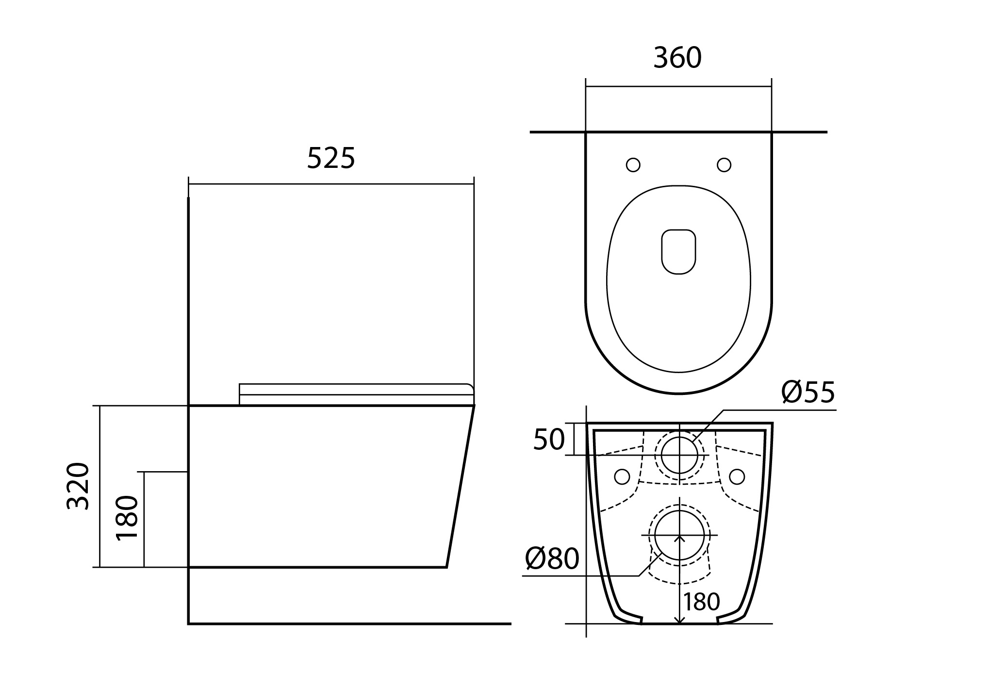 Комплект инсталляции 4 в 1 AQUATEK ВЕГА (рама INS-0000012, кнопка KDI-0000012, унитаз AQ1905-00) ВЕГА-012