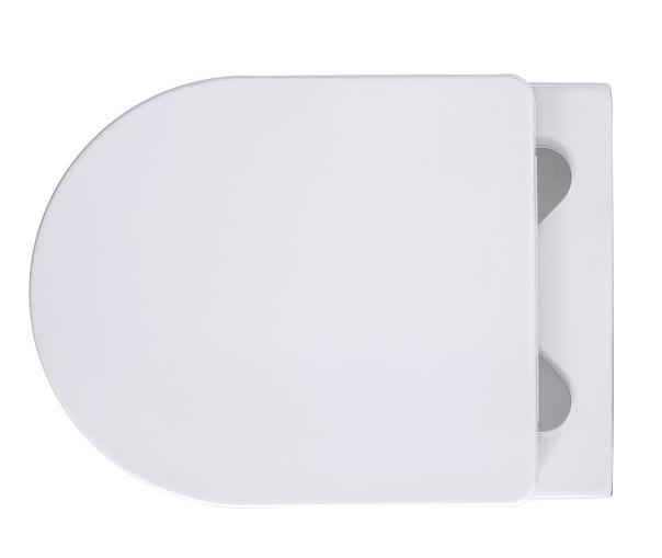 Унитаз подвесной безободковый Aquanet Европа 490x360x250 мм сиденье микролифт AQ1106-00