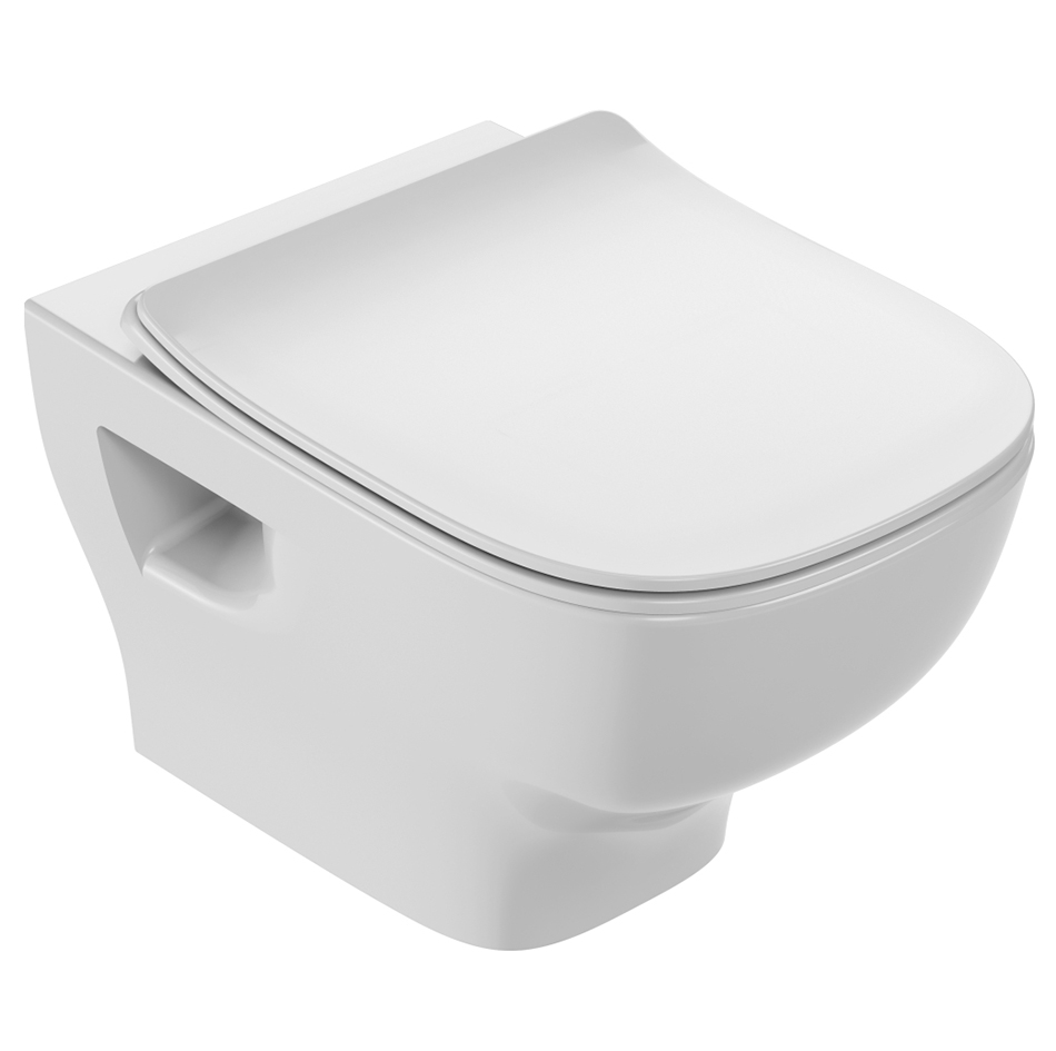 Унитаз с инсталляцией Jacob Delafon сиденье тонкое микролифт клавиша белая E21747RU-00
