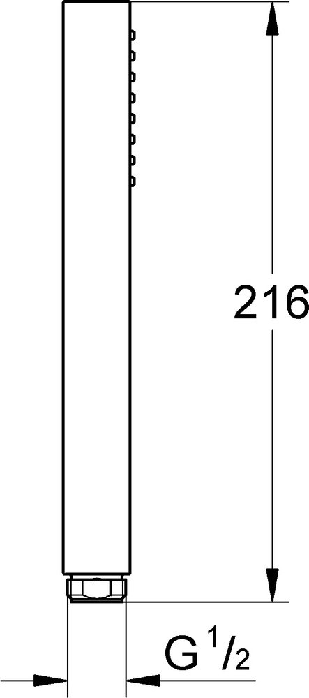 Ручной душ GROHE Euphoria Cube Stick 1 режим хром 27699000