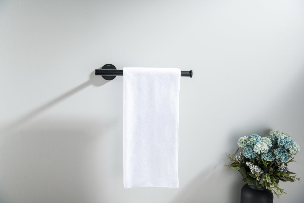 Полотенцедержатель Aquanet Оберон матовый черный AQ4219MB