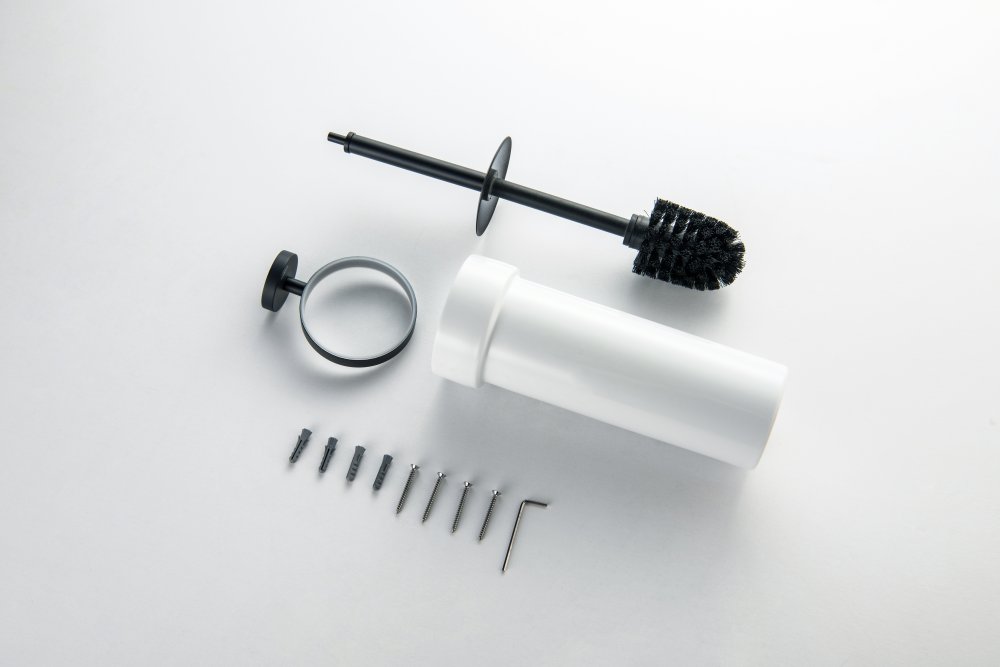 Ершик для унитаза Aquatek БЕТТА матовый черный AQ4610MB