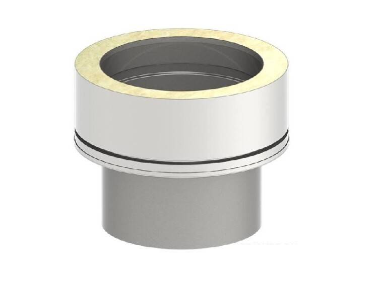 Переход дымохода Jeremias 133/150 мм AD12