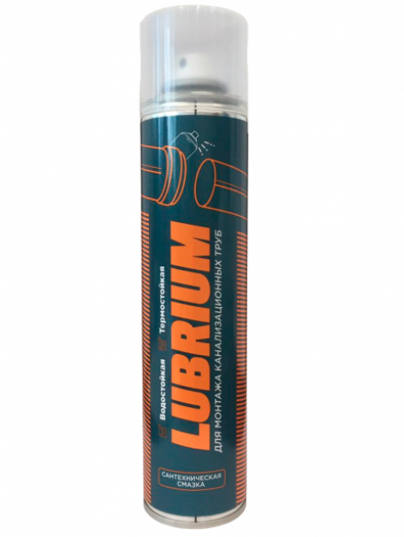 Смазка сантехническая СантехМастер Lubrium аэрозоль 400 мл 61146