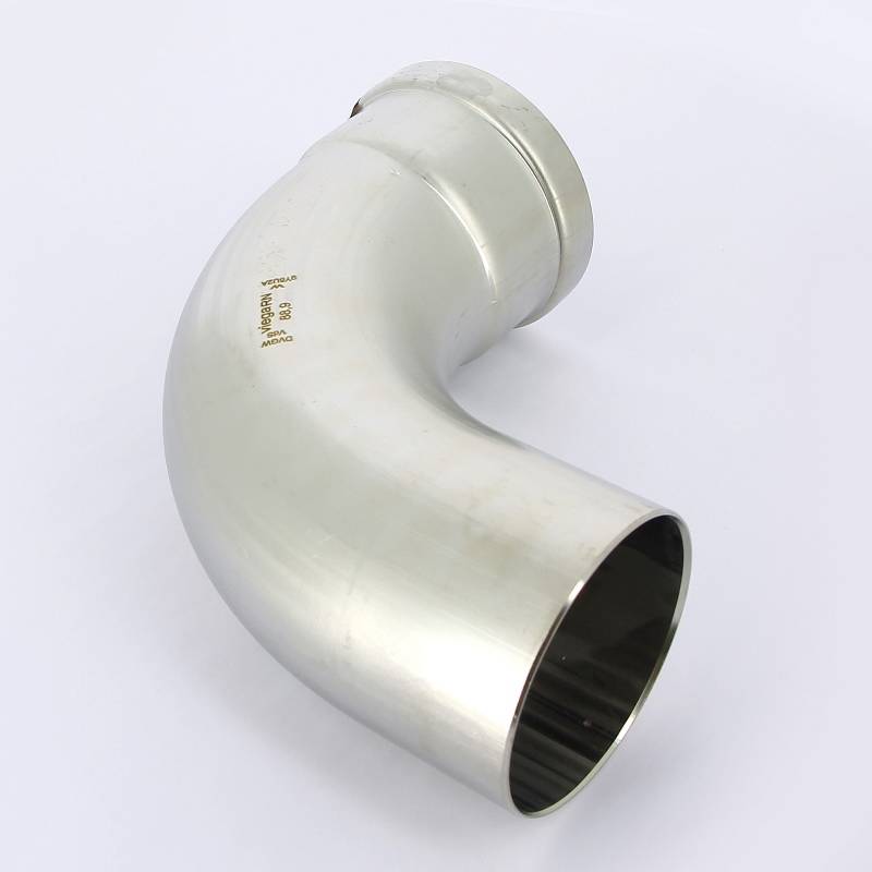 Угол-вставка 90° пресс Viega Sanpress Inox XL 88.9 мм нержавеющая сталь 482633