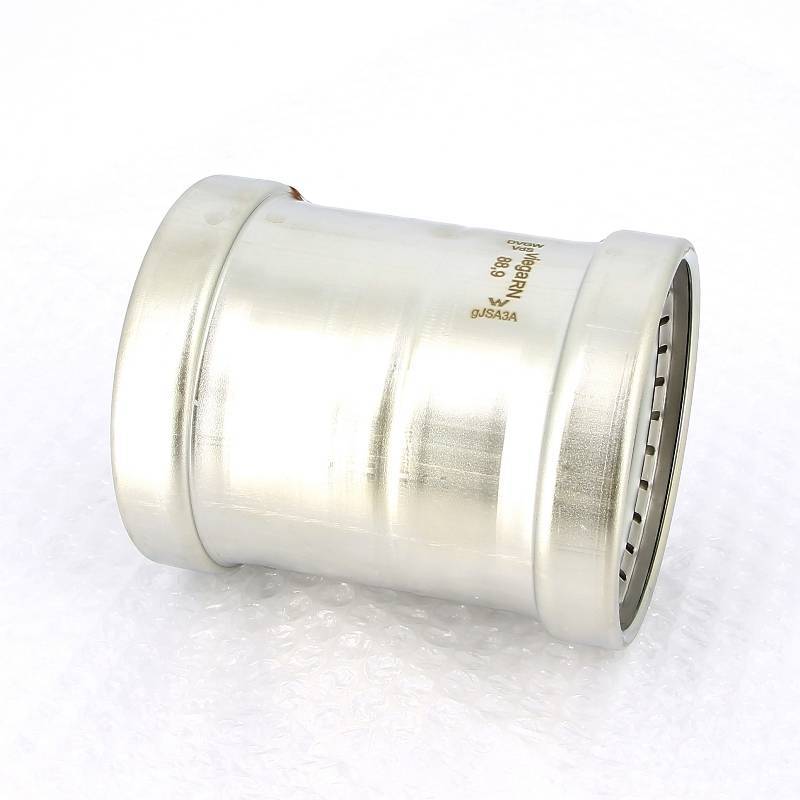 Муфта надвижная Viega Sanpress Inox XL 88.9 мм нержавеющая сталь 482848