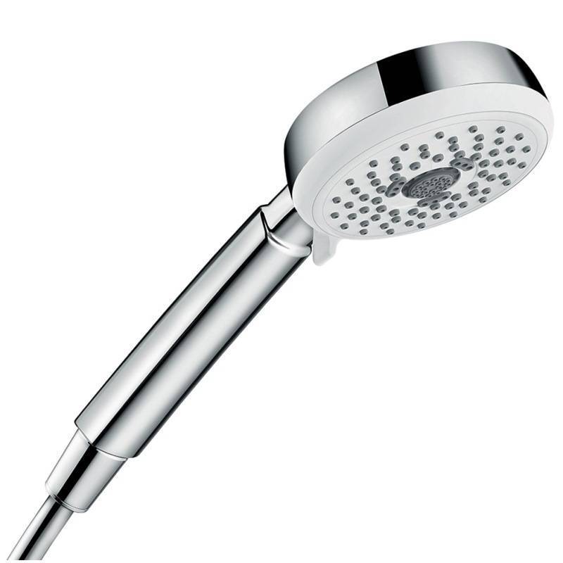 Ручной душ Hansgrohe Crometta 100 Multi белый/хром 26823400