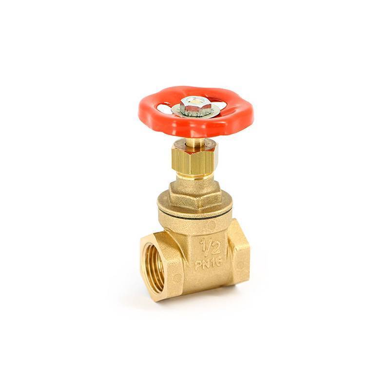 Задвижка клиновая латунная Uni-Fitt 2 1/2 ВВ PN16 141G8000