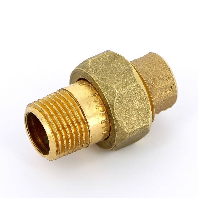 Сгон бронзовый IBP 4341G пайка-наружная резьба 15 мм x 1/2 без прокладки 4341G 15x1/2
