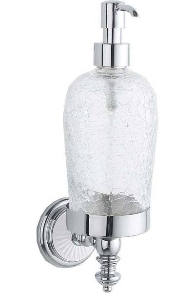 Дозатор для жидкого мыла Boheme Vogue подвесной хром 10147