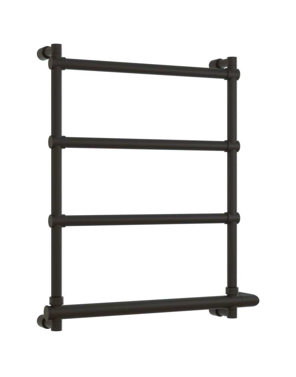 Полотенцесушитель электрический Margaroli Sole 542 570x656 мм Box справа Nero Opaco 5424704NONB