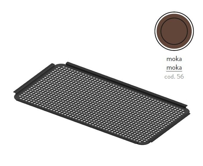 Полка мебельная Artceram Fuori scala для консоли 600 мм цвет moka TFA00756