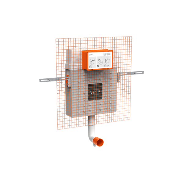 Инсталляция для пристенного унитаза Vitra V12 415х120х520 мм 762-1740-01