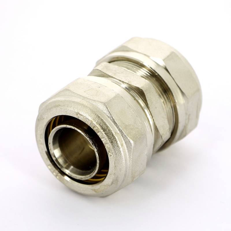 Муфта обжимная Tiemme никелированная 32х32 мм 1600056