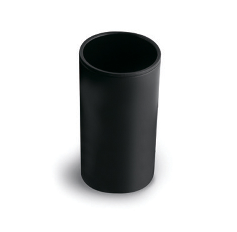 Стакан для зубных щеток Bertocci Trecento 60х60х120 мм черный матовый 12548820800