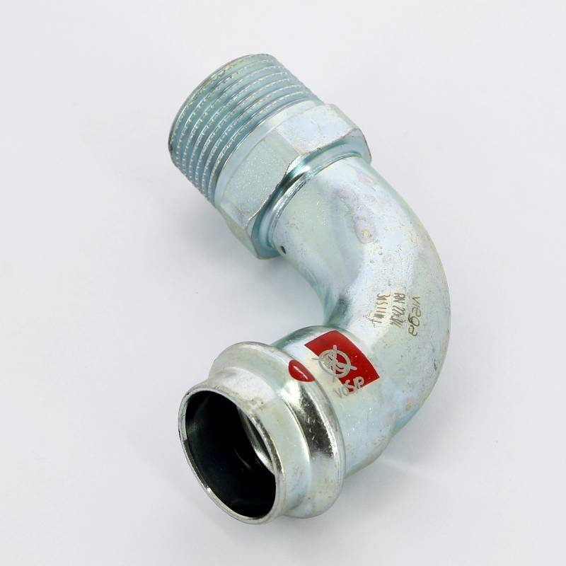 Угол пресс-Н оцинкованная сталь Viega Prestabo 22x3/4 558437