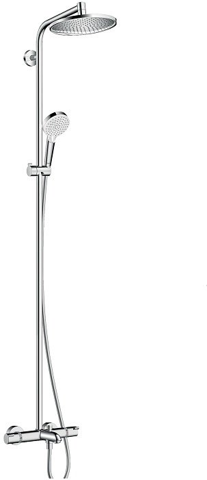 Душевая система hansgrohe Crometta S 240 1jet Showerpipe 27320000