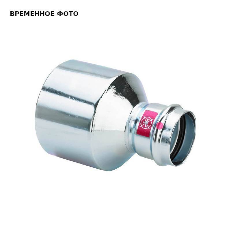 Муфта переходная пресс из оцинкованной стали Viega Prestabo SC-Contur 108х54 мм 598167