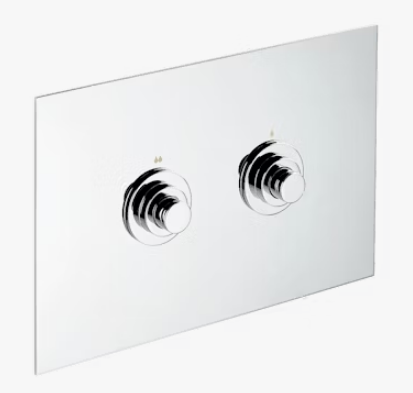 Клавиша смыва THG Paris 250x165 мм двойной смыв механический хром G00A02219N