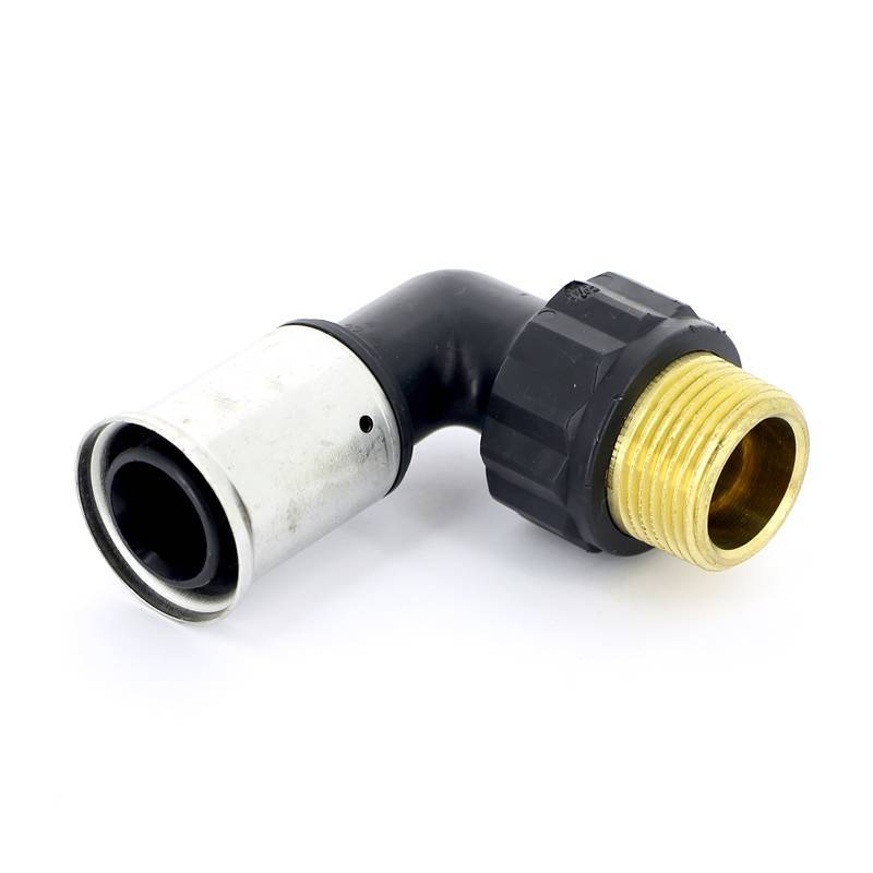 Угольник 90° пресс с наружной резьбой HENCO PVDF 32x1 5PK-3206