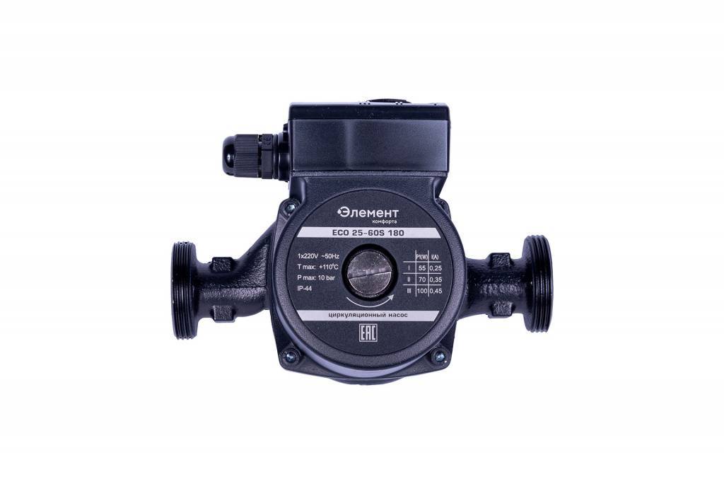 Циркуляционный насос ECO 25-40S 180 с комплектом гаек ECE2540180