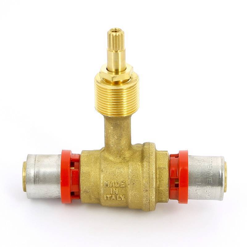 Кран шаровый пресс Tiemme 1680 для скрытого монтажа 20 мм 1680001