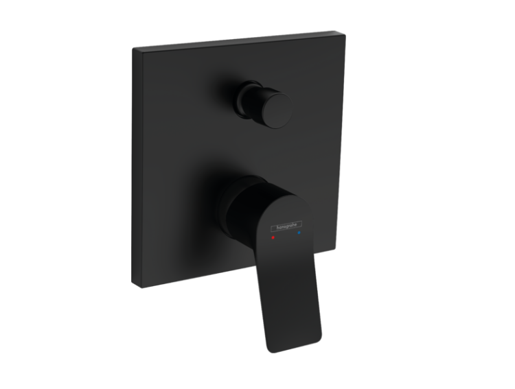 Смеситель для душа Hansgrohe Vivenis однорычажный черный матовый 75415670