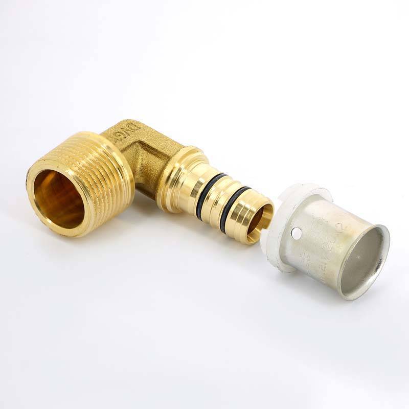 Угол пресс с наружной резьбой Uni-Fitt 20x3/4 705G7300