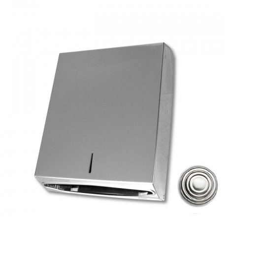 Диспенсер для бумажных полотенец 3SC Hotel & Hotel ширина 280 мм никель сатинированный полированный HO14NK