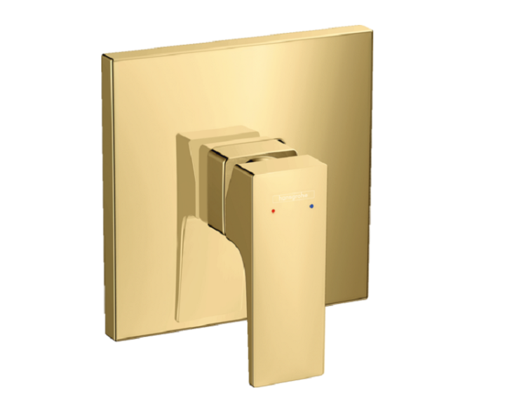 Смеситель для душа Hansgrohe Metropol встраиваемый полированное золото 32565990