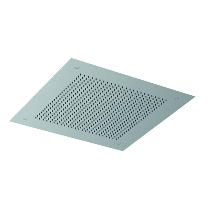 Верхний душ Almar Velvet 380x380 мм потолочный встраиваемый нержавеющая сталь шлифованная E044279BS