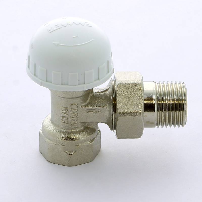 Вентиль радиаторный термостатический угловой Emmeti Poker 1/2 01350350