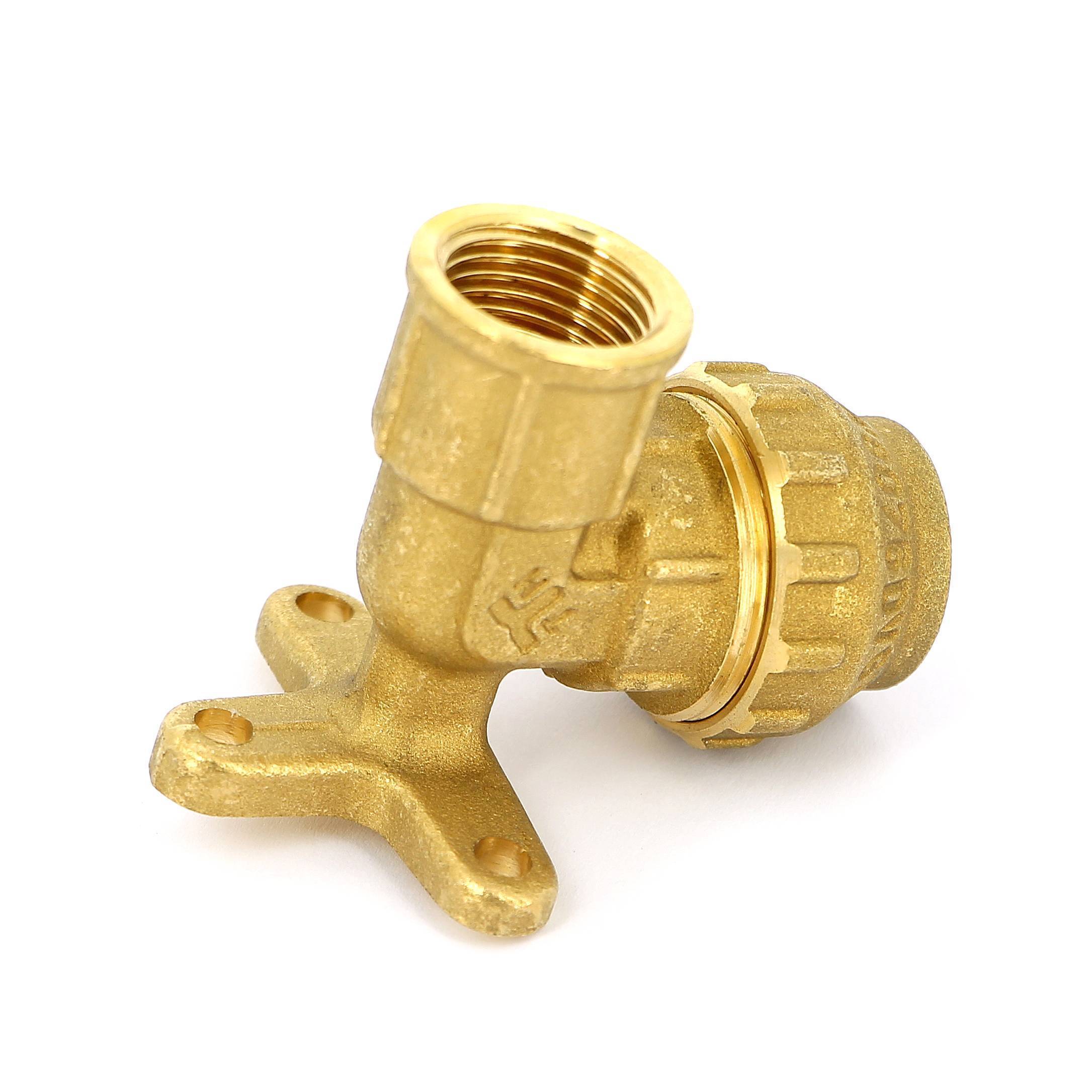 Водорозетка обжимная Tiemme 3466CR 20x1/2 ВР латунь 3400041