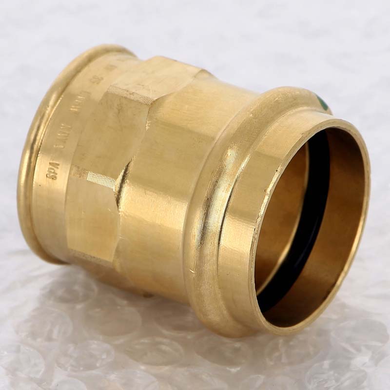 Муфта переходная пресс-В Viega Sanpress бронза 35х1 298111