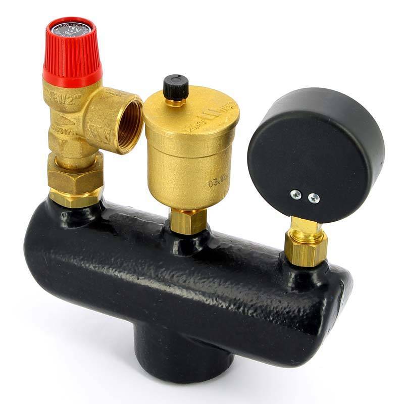 Группа безопасности котла Watts KSG 30 G до 50 кВт 1 3 бар чугун 10005216