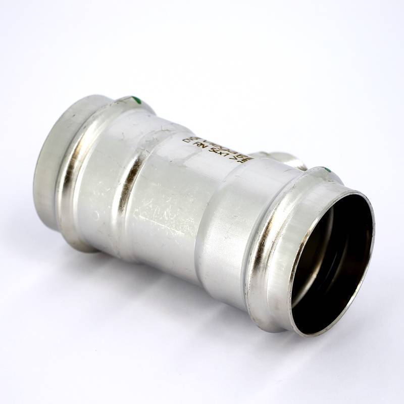 Тройник пресс-НР нержавеющая сталь Viega Sanpress Inox 54х1х54 мм 446031