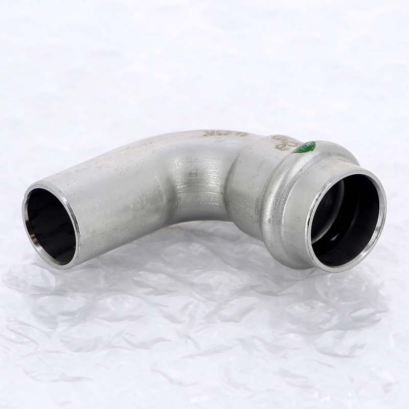 Угол-вставка 45° пресс Viega Sanpress Inox 18 мм нержавеющая сталь 435394