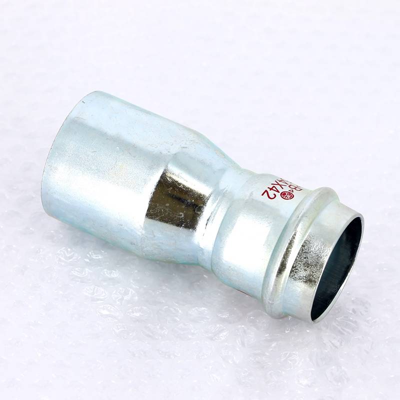 Муфта-вставка пресс IBP 54х42 мм редукционная оцинкованная сталь PC5243 0544200