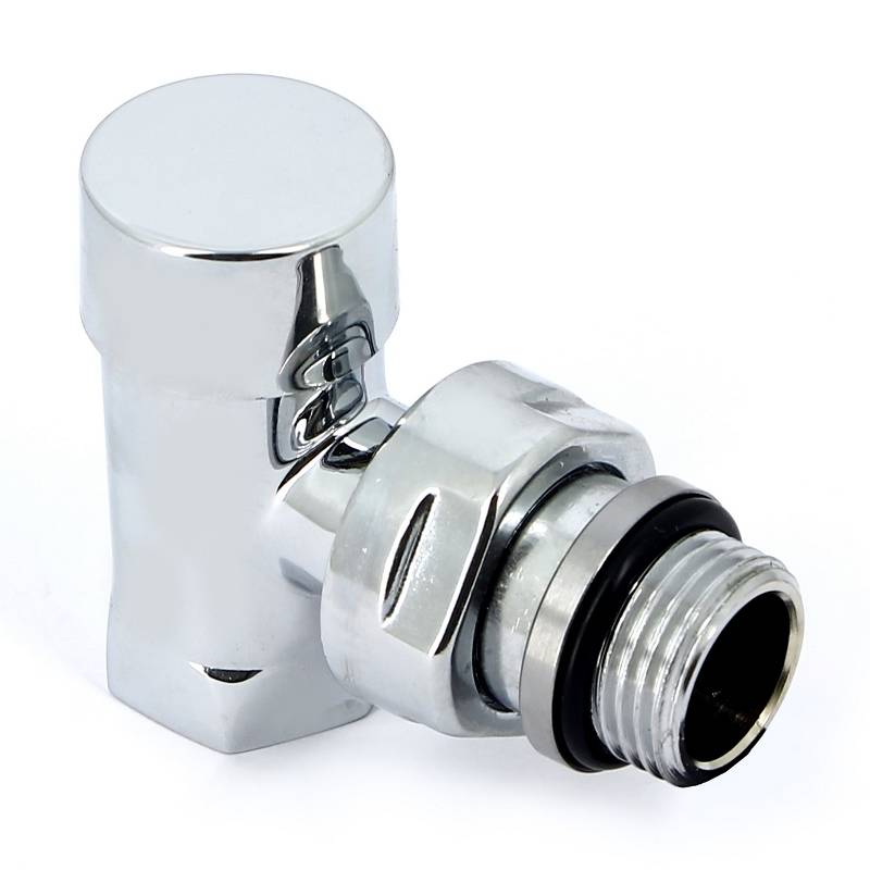 Вентиль обратный Carlo Poletti Compact угловой НВ 1/2 хром V150410B