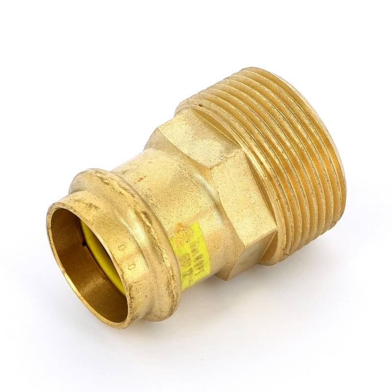 Муфта пресс с наружной резьбой Viega Profipress G 28 мм х 1 1/4 бронза 346294