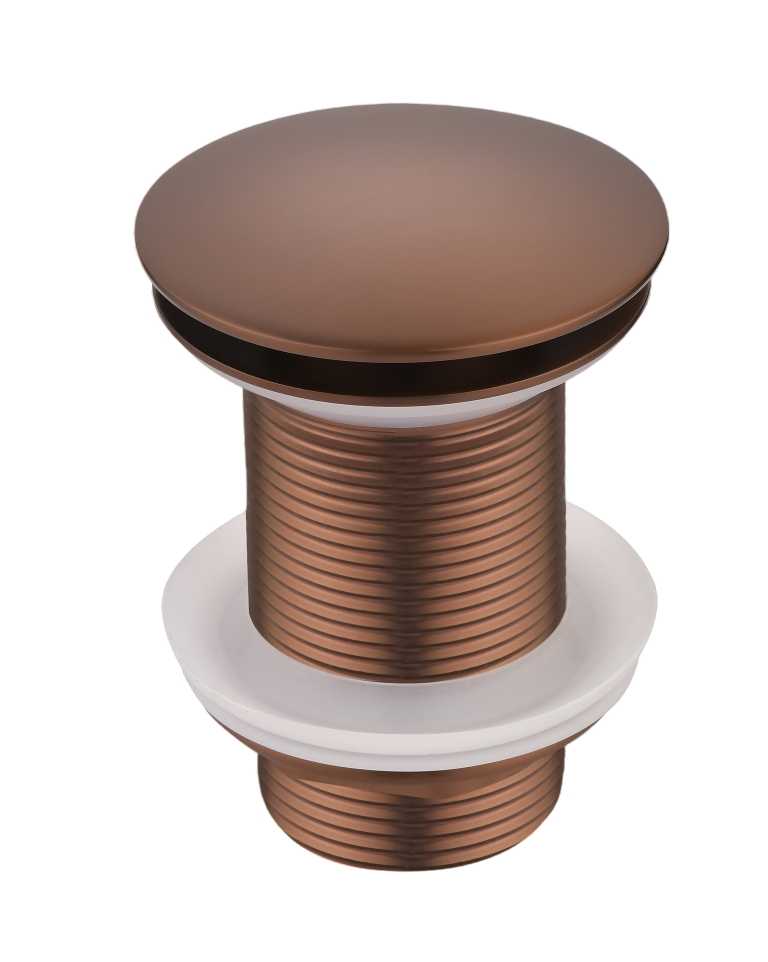 Донный клапан для раковины Boheme Click-Clack матовая бронза 612-BRB