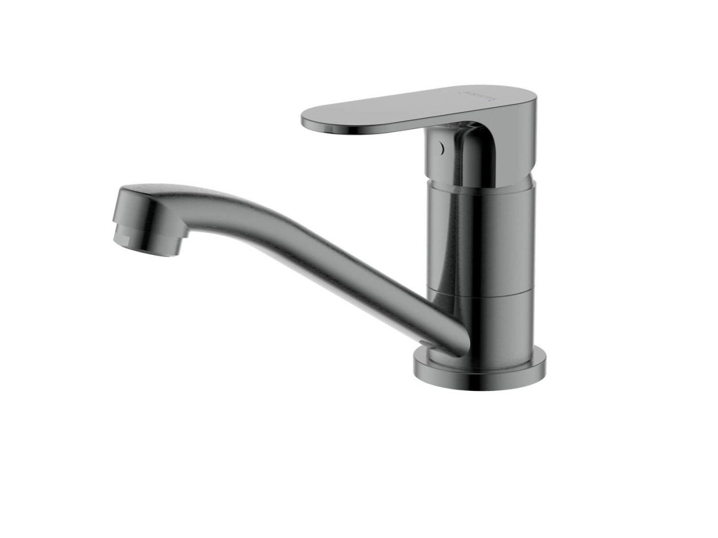 Смеситель для раковины AQUATEK Альфа 70 оружейная сталь AQ1907BGM