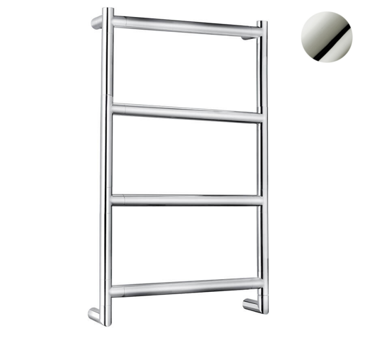 Полотенцесушитель электрический Margaroli Sereno 500x105x876 мм Bright Nickel 55824704BNB